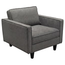 Diamond Sofa Maxim Stationary Fabric Chair MAXIMCHGR IMAGE 2