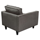 Diamond Sofa Maxim Stationary Fabric Chair MAXIMCHGR IMAGE 4