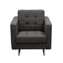 Diamond Sofa Opus Stationary Fabric Chair OPUSCHGR IMAGE 1