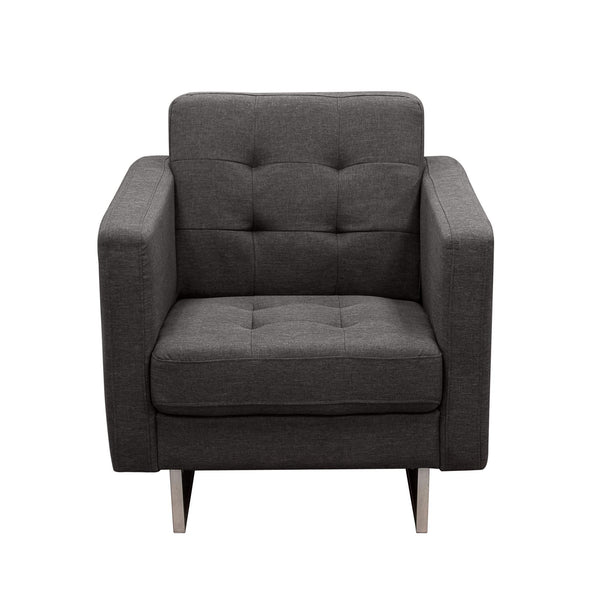 Diamond Sofa Opus Stationary Fabric Chair OPUSCHGR IMAGE 1