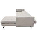Diamond Sofa Opus Fabric 2 pc Sectional OPUSRFSECTBA IMAGE 14