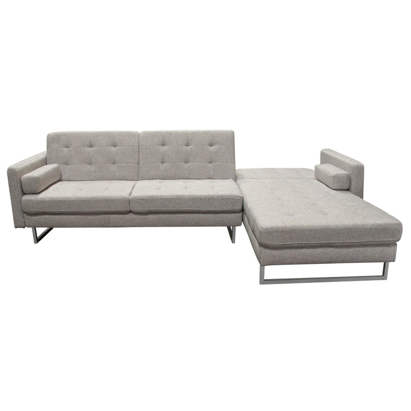 Diamond Sofa Opus Fabric 2 pc Sectional OPUSRFSECTBA IMAGE 2