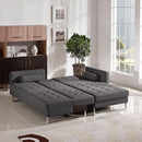 Diamond Sofa Opus Fabric 2 pc Sectional OPUSRFSECTGR IMAGE 10