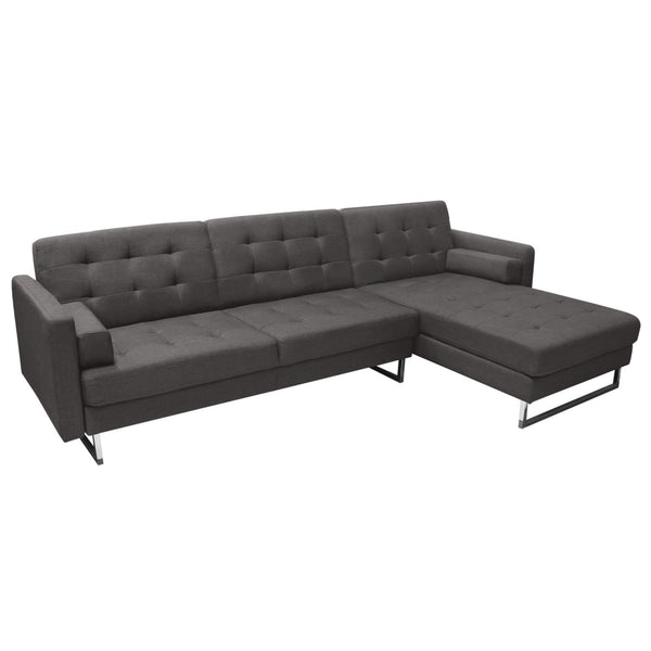 Diamond Sofa Opus Fabric 2 pc Sectional OPUSRFSECTGR IMAGE 1