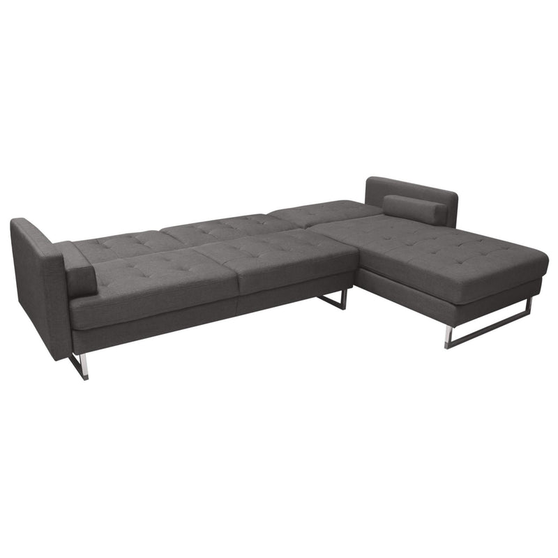 Diamond Sofa Opus Fabric 2 pc Sectional OPUSRFSECTGR IMAGE 3