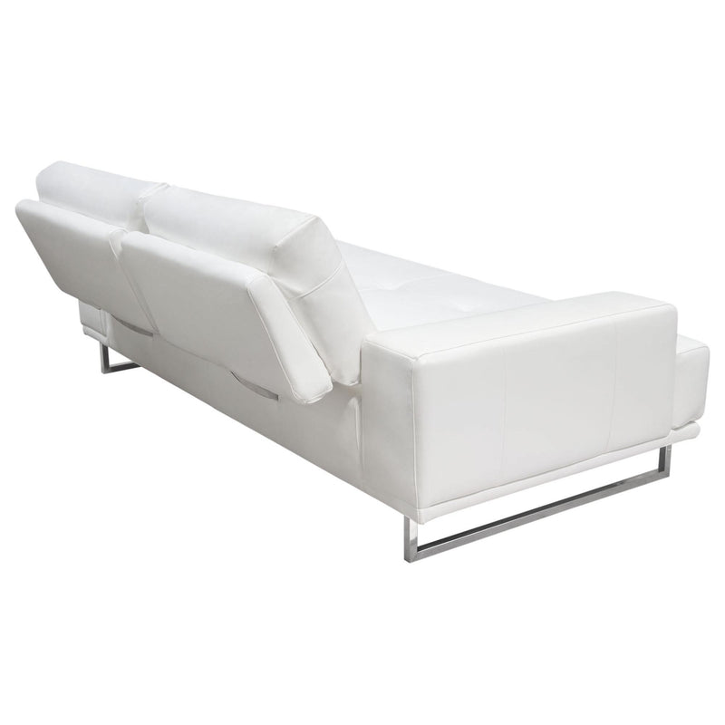 Diamond Sofa Russo Stationary Leather Air Sofa RUSSOSOWH IMAGE 9