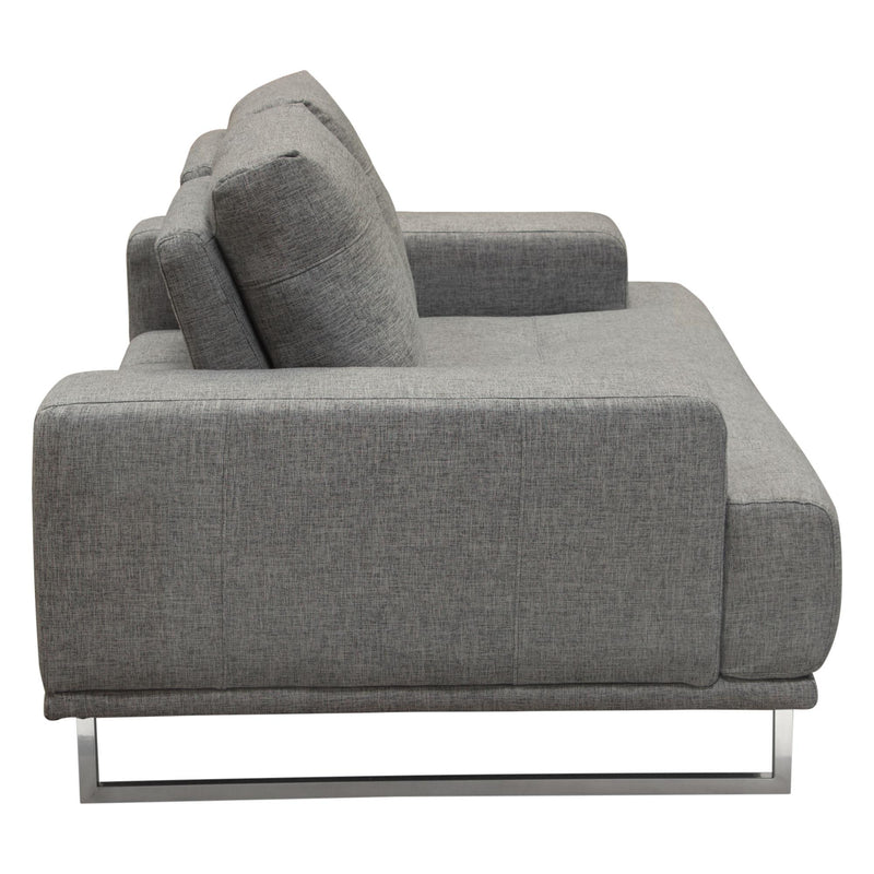 Diamond Sofa Russo Stationary Fabric Loveseat RUSSOLOGR IMAGE 5