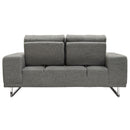 Diamond Sofa Russo Stationary Fabric Loveseat RUSSOLOGR IMAGE 9