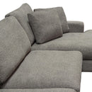 Diamond Sofa Wade Fabric Sectional WADERF2PCSECTGR IMAGE 14