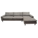 Diamond Sofa Wade Fabric Sectional WADERF2PCSECTGR IMAGE 3