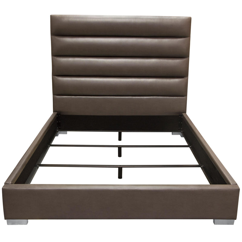 Diamond Sofa Bardot King Upholstered Panel Bed BARDOTEKBEDEG IMAGE 2