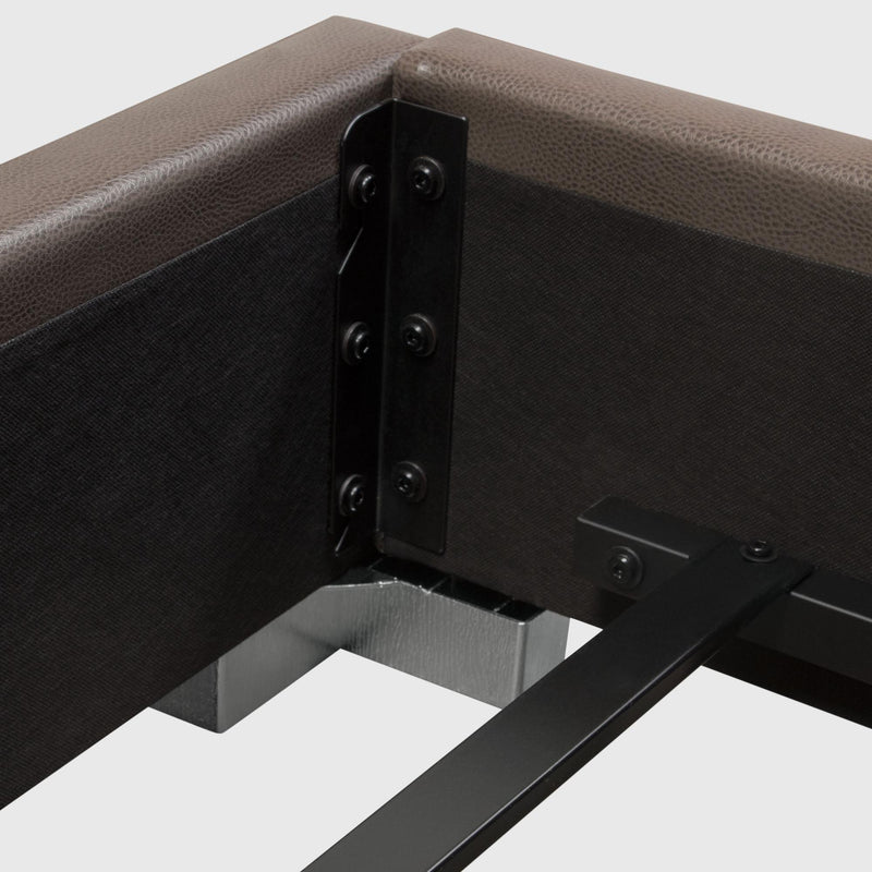 Diamond Sofa Bardot King Upholstered Panel Bed BARDOTEKBEDEG IMAGE 6