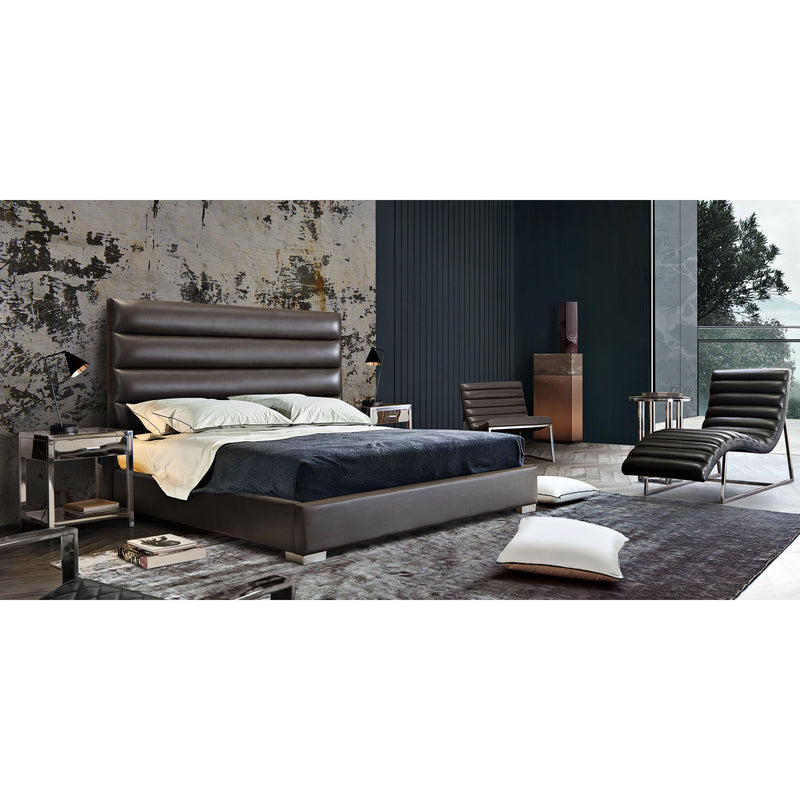 Diamond Sofa Bardot King Upholstered Panel Bed BARDOTEKBEDEG IMAGE 9