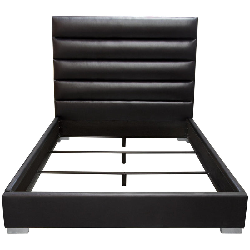 Diamond Sofa Bardot King Upholstered Bed BARDOTEKBEDBL IMAGE 2