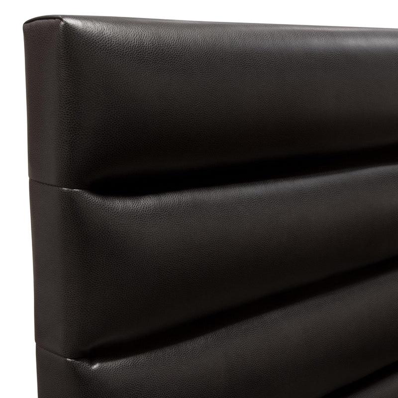 Diamond Sofa Bardot Queen Upholstered Bed BARDOTQUBEDBL IMAGE 6