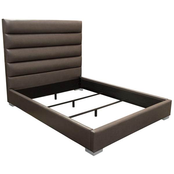Diamond Sofa Bardot Queen Upholstered Panel Bed BARDOTQUBEDEG IMAGE 1