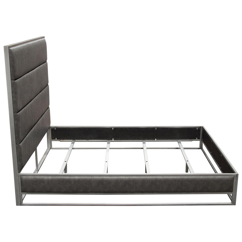 Diamond Sofa Empire Queen Upholstered Bed EMPIREQUBEDGR IMAGE 7
