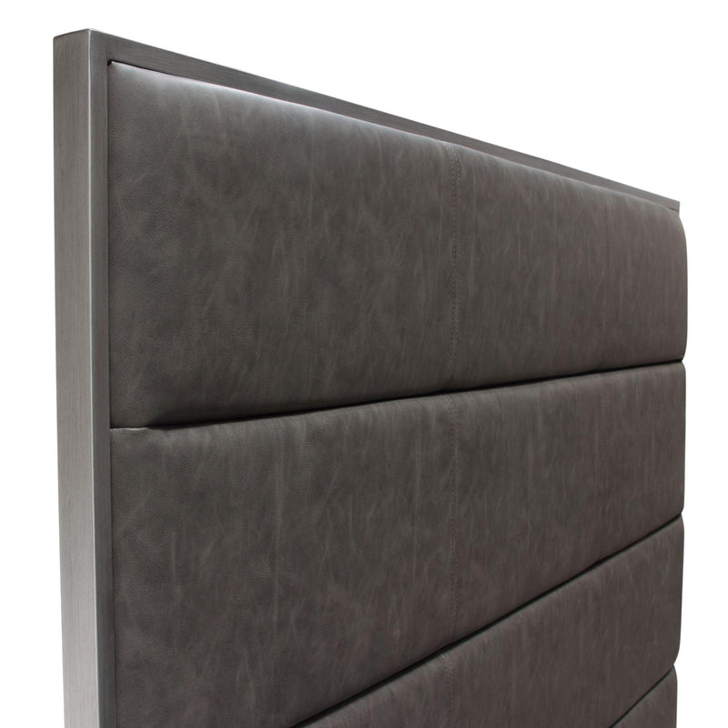 Diamond Sofa Empire Queen Upholstered Bed EMPIREQUBEDGR IMAGE 9