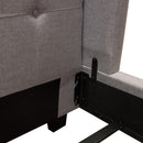 Diamond Sofa Madison Avenue Queen Upholstered Bed MADISONAVEQUBEDLG IMAGE 5