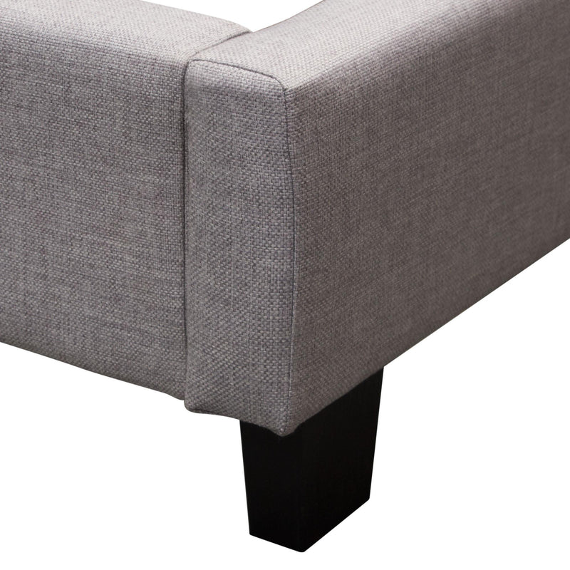 Diamond Sofa Madison Avenue Queen Upholstered Bed MADISONAVEQUBEDLG IMAGE 7
