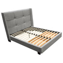 Diamond Sofa Beverly King Upholstered Platform Bed with Storage BEVERLYGREKBED IMAGE 10