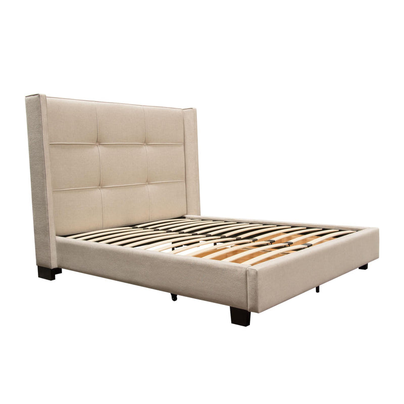 Diamond Sofa Beverly King Upholstered Platform Bed with Storage BEVERLYSDEKBED IMAGE 2