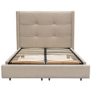 Diamond Sofa Beverly King Upholstered Platform Bed with Storage BEVERLYSDEKBED IMAGE 4