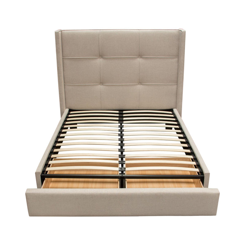 Diamond Sofa Beverly King Upholstered Platform Bed with Storage BEVERLYSDEKBED IMAGE 8