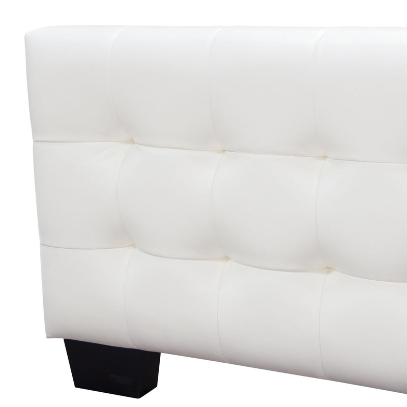 Diamond Sofa Zen Queen Upholstered Bed ZENWHQUBED IMAGE 13