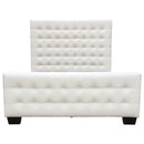 Diamond Sofa Zen Queen Upholstered Bed ZENWHQUBED IMAGE 3