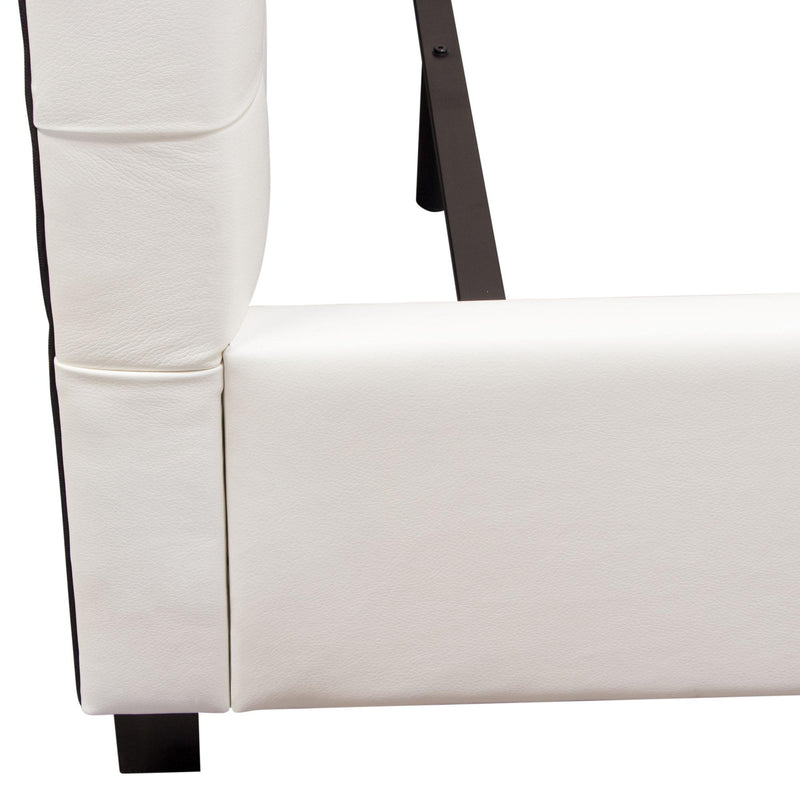 Diamond Sofa Zen Queen Upholstered Bed ZENWHQUBED IMAGE 7