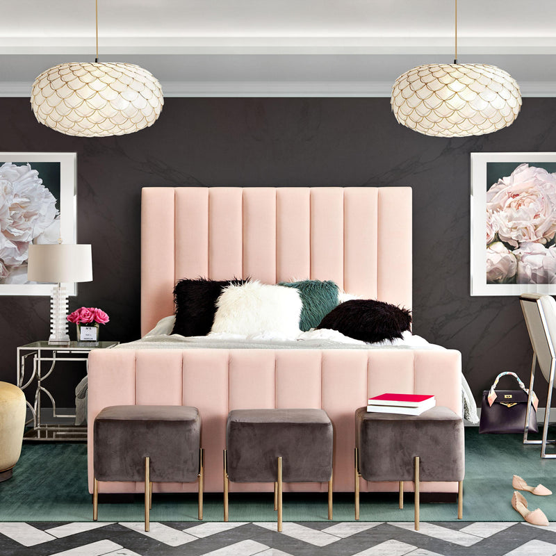 Diamond Sofa Venus California King Upholstered Bed VENUSPNCKBED IMAGE 13