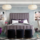 Diamond Sofa Venus California King Upholstered Bed VENUSMUCKBED IMAGE 13