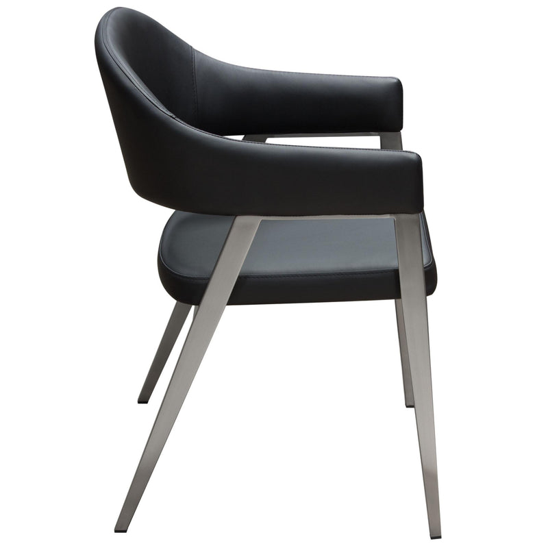 Diamond Sofa Adele Arm Chair ADELEDCBL2PK IMAGE 3