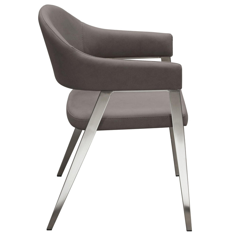 Diamond Sofa Adele Arm Chair ADELEDCGR2PK IMAGE 3