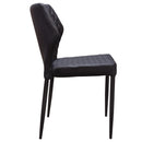 Diamond Sofa Milo Dining Chair MILODCBL4PK IMAGE 3