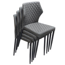 Diamond Sofa Milo Dining Chair MILODCGR4PK IMAGE 14