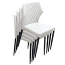 Diamond Sofa Milo Dining Chair MILODCWH4PK IMAGE 14