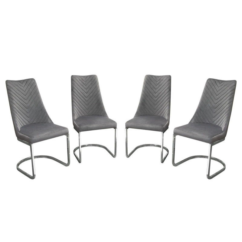 Diamond Sofa Vogue Dining Chair VOGUEDCGR4PK IMAGE 12