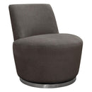 Diamond Sofa Blake Swivel Fabric Accent Chair BLAKECHGR IMAGE 1