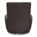 Diamond Sofa Blake Swivel Fabric Accent Chair BLAKECHGR IMAGE 5