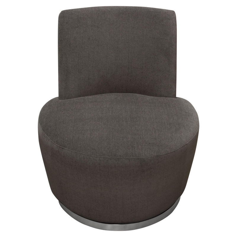 Diamond Sofa Blake Swivel Fabric Accent Chair BLAKECHGR IMAGE 6