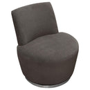Diamond Sofa Blake Swivel Fabric Accent Chair BLAKECHGR IMAGE 7