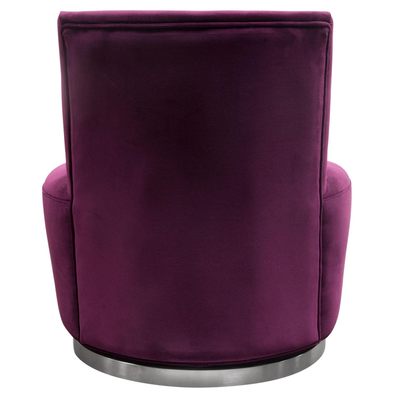 Diamond Sofa Blake Swivel Fabric Accent Chair BLAKECHVI IMAGE 4