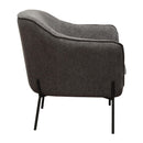 Diamond Sofa Status Stationary Fabric Accent Chair STATUSCHGR IMAGE 3