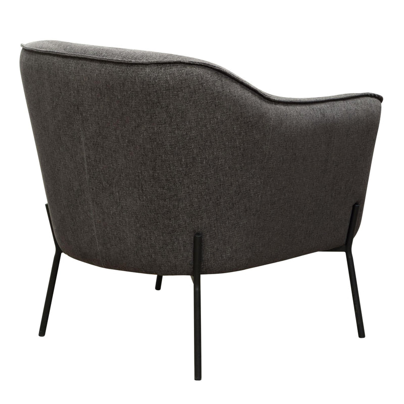 Diamond Sofa Status Stationary Fabric Accent Chair STATUSCHGR IMAGE 4