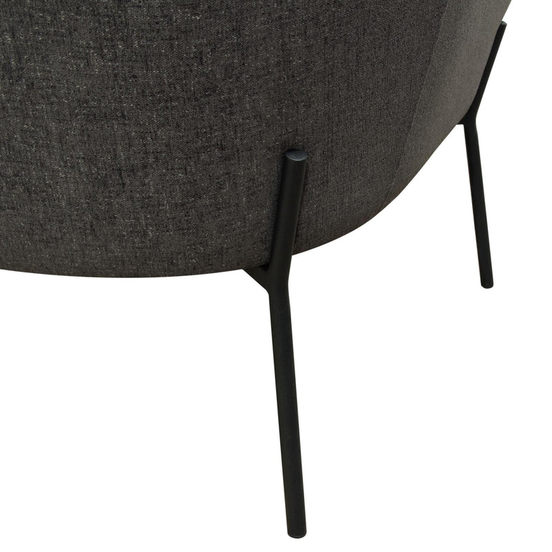 Diamond Sofa Status Stationary Fabric Accent Chair STATUSCHGR IMAGE 6
