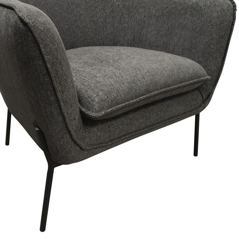 Diamond Sofa Status Stationary Fabric Accent Chair STATUSCHGR IMAGE 7