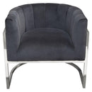 Diamond Sofa Pandora Stationary Fabric Accent Chair PANDORACHMN IMAGE 3