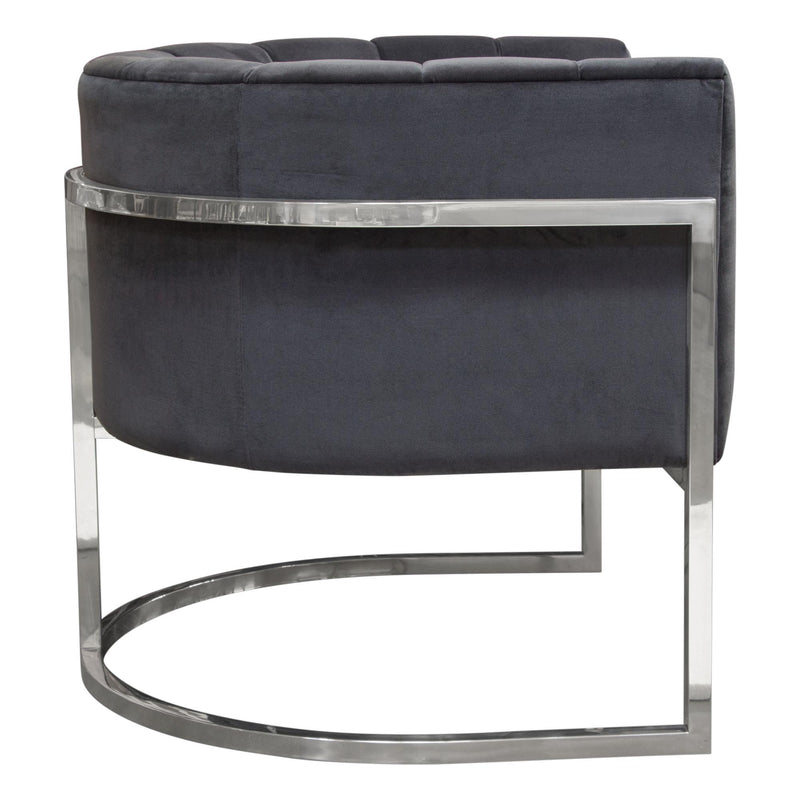 Diamond Sofa Pandora Stationary Fabric Accent Chair PANDORACHMN IMAGE 5